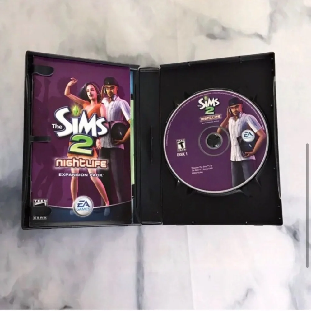 📀3for$12📀 The Sims 2 Hot Date Nightlife Pack PC CD Game Discs